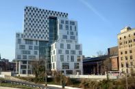 The John and Frances Angelos Law Center at the University of Baltimore, Maryland.