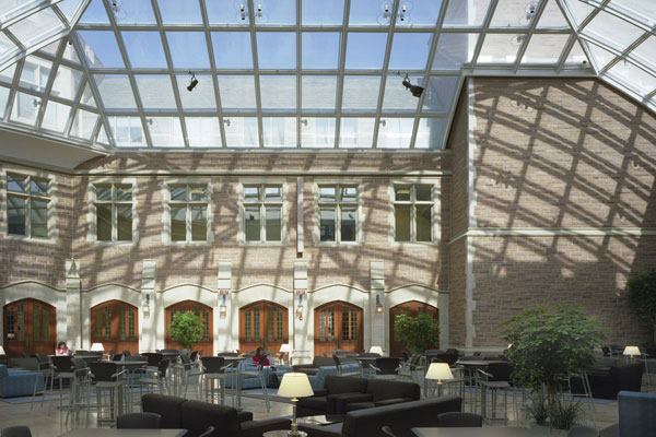 Washington University School of Law’s Anheuser-Busch Hall in St. Louis, Missouri by Hartman-Cox Architects.