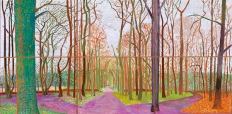 "Woldgate Woods, 30 March - 21 April" by David Hockney