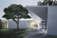 Rendering of the Menil Drawing Institute