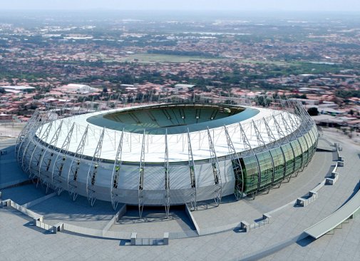Estadio+Castel%c3%a3o+in+Fortaleza%2c+Brazil.