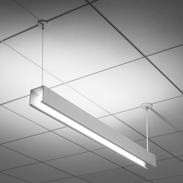 Open, a direct-indirect luminaire from Peerless, was named the Most Innovative Product of the Year at the 2014 Lightfair Innovation Awards.