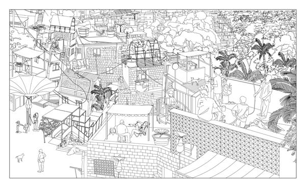A new MoMA exhibit proposes informal solutions for large cities coping with rapid population growth. Shown, a proposal for consumer products meant to enhance the quality of life for Rio de Janeiro's growing middle class.