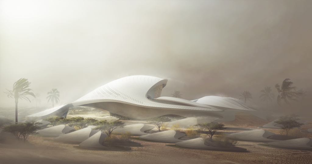 Bee’ah Headquarters, Zaha Hadid Architects, Sharjah, United Arab Emirates