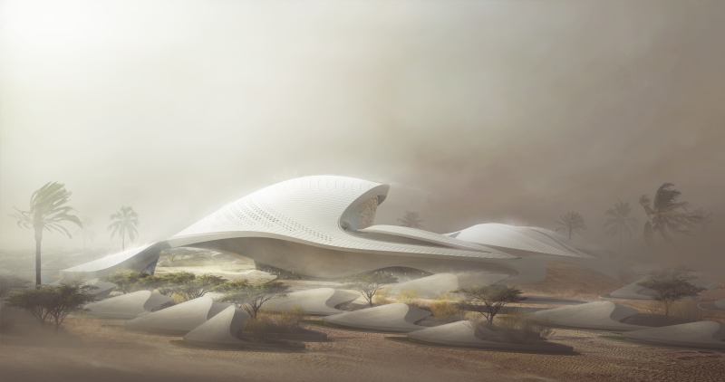 Bee’ah Headquarters, Zaha Hadid Architects, Sharjah, United Arab Emirates