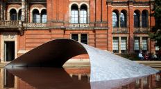 "Crest" will be on display at the Victoria and Albert Museum through Oct. 24.