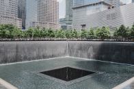At Ground Zero, two reflecting pools memorialize the sites of the former Twin Towers.