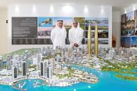 The unveiling of the Dubai Creek Harbour on October 27 in Dubai.