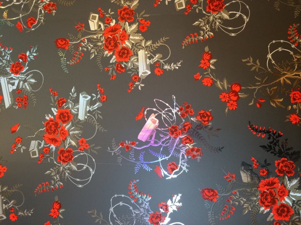 Flavor Paper and Dan Funderburgh's "Vigilant Floral" print