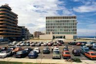 The Harrison & Abramovitz building in 1977.