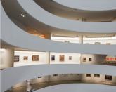 Installation view: Italian Futurism, 1909–1944: Reconstructing the Universe, Solomon R. Guggenheim Museum, New York, February 21–September 1, 2014.