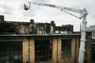 The Glasgow School of Art's Mackintosh building in June.