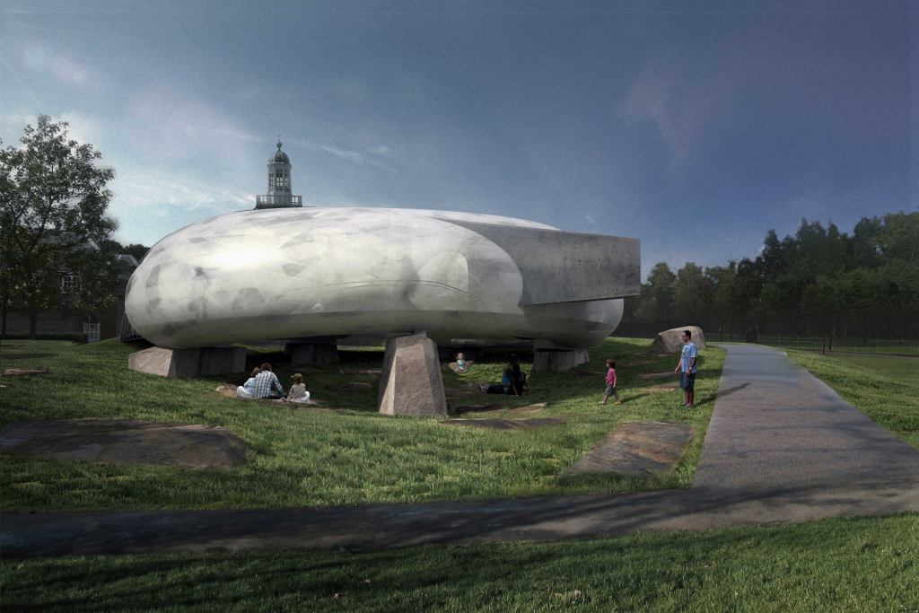 2014 Serpentine Gallery Pavilion - External indicative CGI