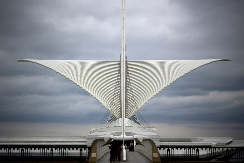 The Milwaukee Art Museum, by Santiago Calatrava, FAIA.