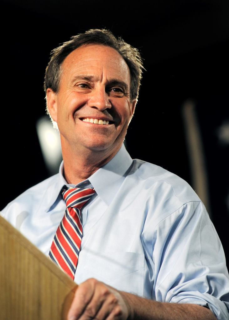 Rep. Ed Perlmutter, D-Colo., smiles while addressing supporters at a post-election party in Denver on Tuesday, Nov. 2, 2010 after he was re-elected to his 7th district seat. (AP Photo/Chris Schneider)