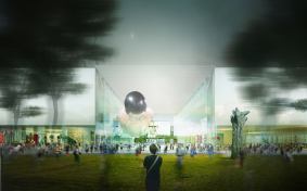 Museum of Modern Art, Warsaw, and National Theater, by Thomas Phifer and Partners.