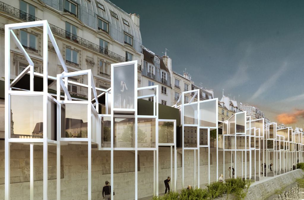 EauBerge Paris Capsule Hotel, MenoMenoPiu Architects, Paris