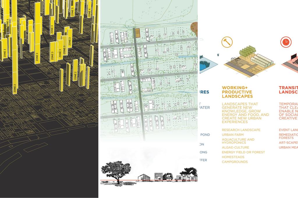 A jury with an expertise in design and policy chose these designs who responded to an open request for qualifications.