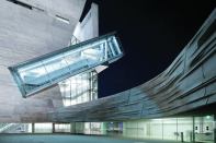 Perot Museum of Nature and Science, Dallas. Morphosis Architects with John A. Martin Associates, Inc., Datum Engineers, Buro Happold, Balfour Beatty Construction.