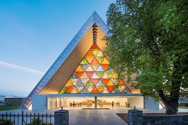 Cardboard Cathedral, Christchurch, New Zealand, 2013.