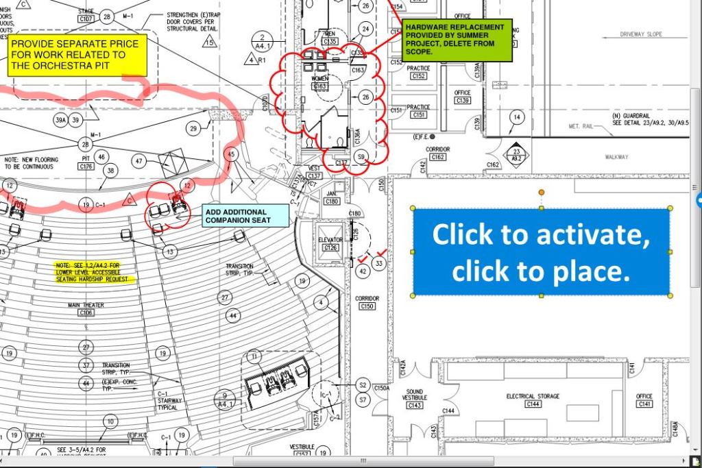 Project teams can create, access, manage and share Revu's field-ready project documents in an interactive PDF format from their computers and mobile devices.
