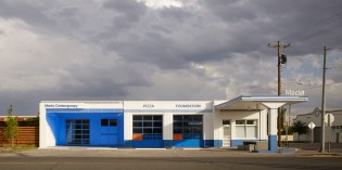 North+elevation+showing+the+new+building+signage+in+the+position+of+the+historic+signage.++The+gallery+entrance+is+under+the+Marfa+Contemporary+sign.++