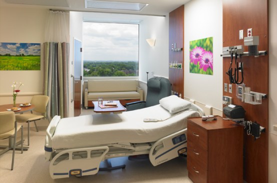 URMC+James+Wilmot+Cancer+Center+Private+Patient+Room