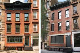 A+lovely+brick+fa%c3%a7ade+hidden+by+years+of+paint+was+restored+to+its+former+glory.