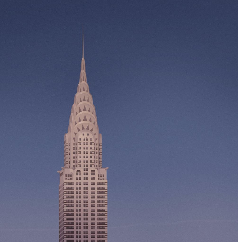 Chrysler Building by William Van Alen, completed in 1930.