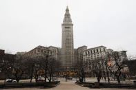 A view of Cleveland's downtown Public Square, site of the 2014 IES Research Symposium.