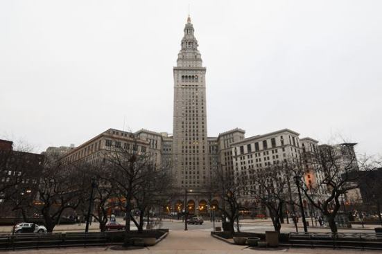 A view of Cleveland's downtown Public Square, site of the 2014 IES Research Symposium.