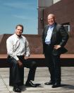 Mark Ripple, partner and director of operations (left) and Steve Dumez, partner and director of design (right).