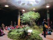 A view of the proof-of-concept installation for the Lowline.