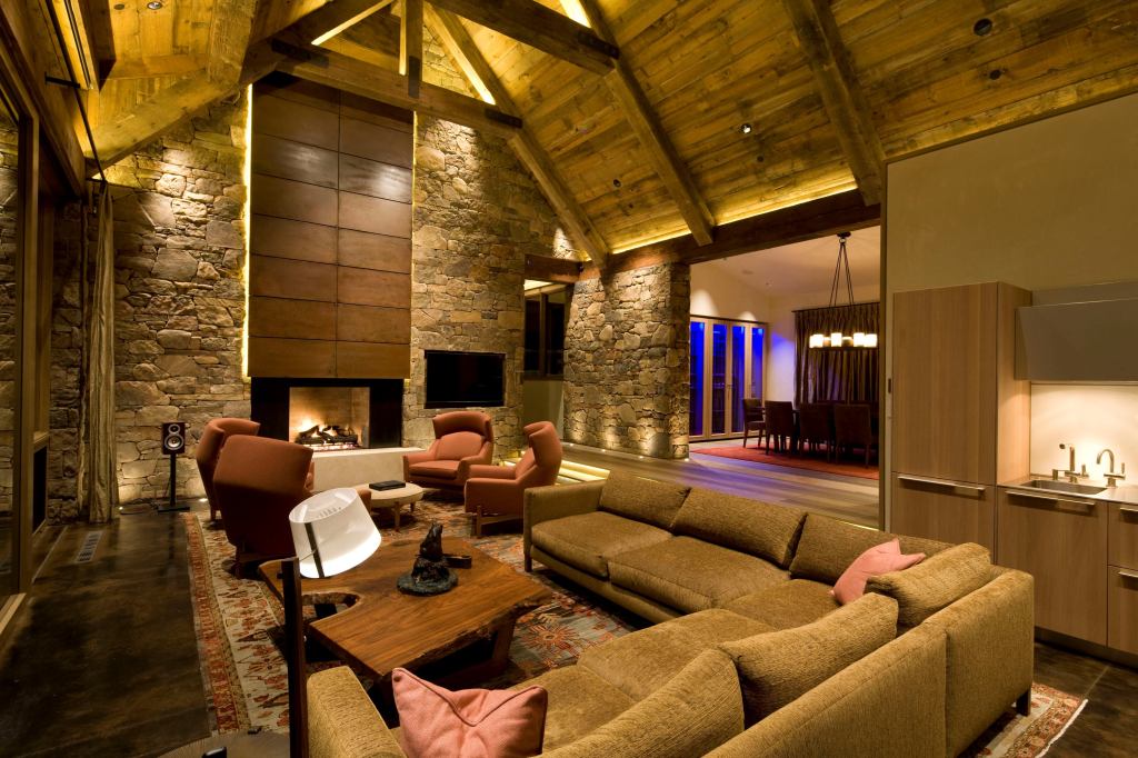 Professional Residential Category - WinnerProject: Morningstar Residence, Aspen, Colo.Lighting Designers: Robert Singer and Associates, Basalt, Colo.