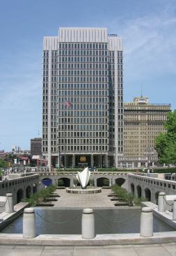 Philadelphia's Municipal Services Building, designed by Vincent Kling, won a First Award in 1962.
