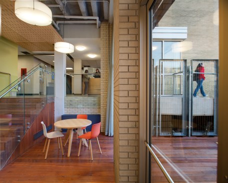 Sight lines and optimal lighting and acoustics were key considerations in Gallaudet University's renovation of four of its residential halls.