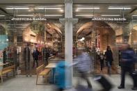A view of Fortnum & Mason's new store in London's St. Pancras International transportation and retail center.
