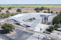 Aerial View from the Northwest,Jan Shrem and Maria Manetti Shrem Museum of Art