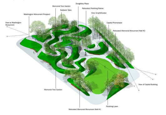 Finalist submission for WWI Memorial Competition, Aug 19, 2015.