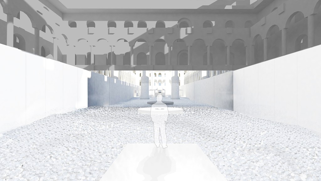Rendering of "The Beach."