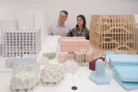 Michael
Meredith and Hilary Sample, co-founders of New York's MOS Architects.