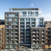 Front elevation on Creston Avenue