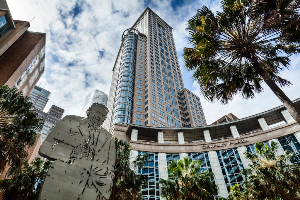 The Chifley Tower in Sydney.