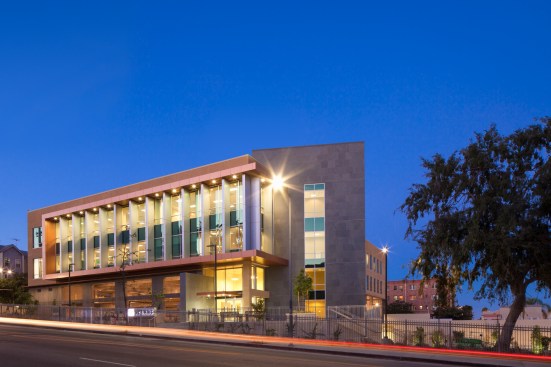 The newly constructed South Central Los Angeles Regional Center Legacy Building