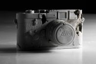 Glacial Rock Eroded Leica M3, 2015 by Daniel Arsham
