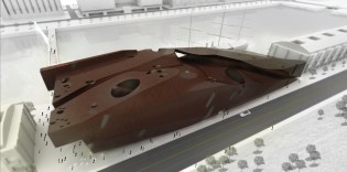 Perspective view from above