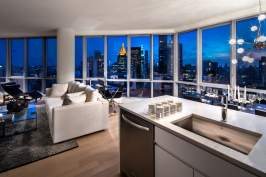 Living Room, Night View