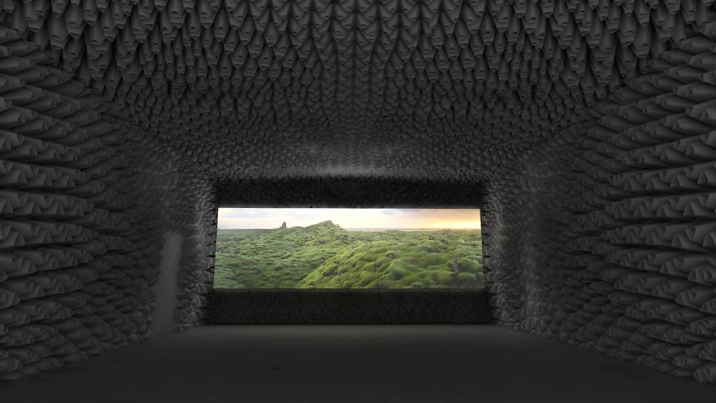 Inside the Black Lake experience, a part of the Björk retrospective at the MoMA, which opens on March 8.