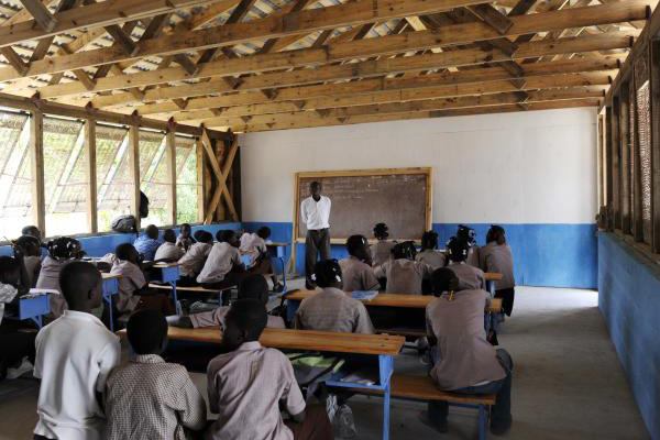 The Haiti Rebuilding Center in Port-Au-Prince, run by Architecture for Humanity, is the headquarters for long-term reconstruction projects in the country.