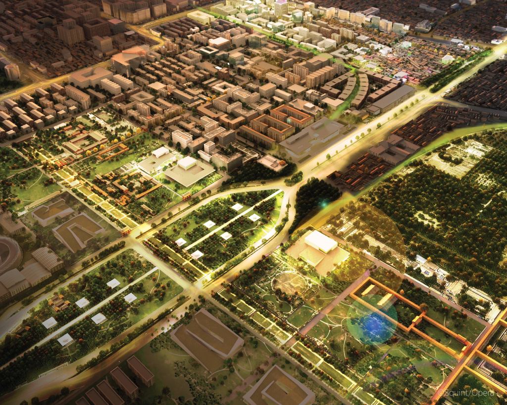 Beijing Tianqiao Performing Arts District Master Plan, Skidmore, Owings & Merrill, Beijing